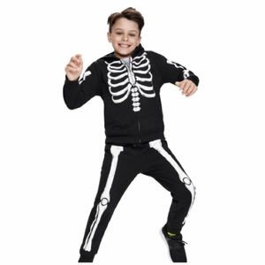 NWOT Kids Glow Skeleton Hoodie
